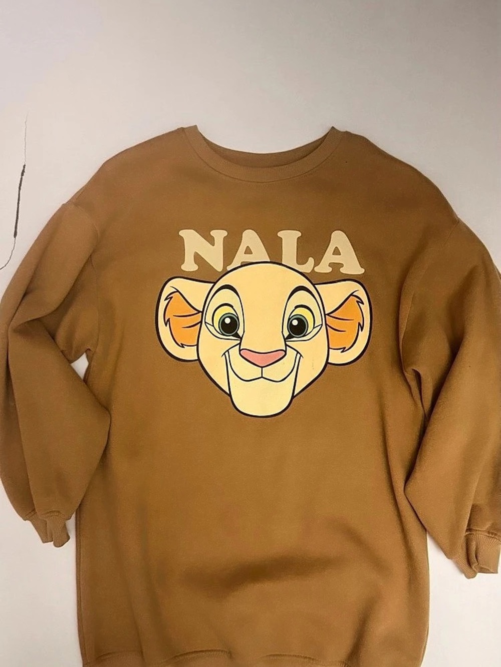 Disney Nala sweatshirt Girls Size 12-14 Like New